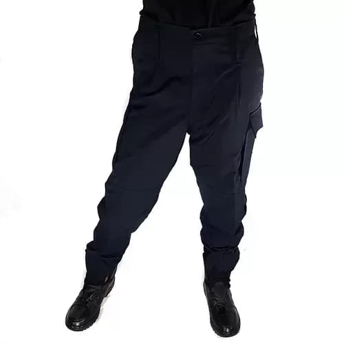 Pantalón de Bomberos Fajina Uniforme Ripstop Antidesgarro Azul